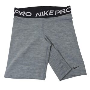 Nike Pro Dri-FIT Training Compression Shorts Gray Women's Medium